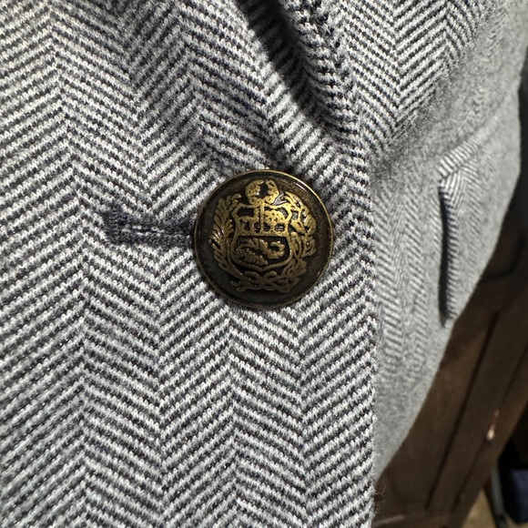 LOFT Gray Tailored Blazer Professional Suit Jacket - Picture 6 of 7